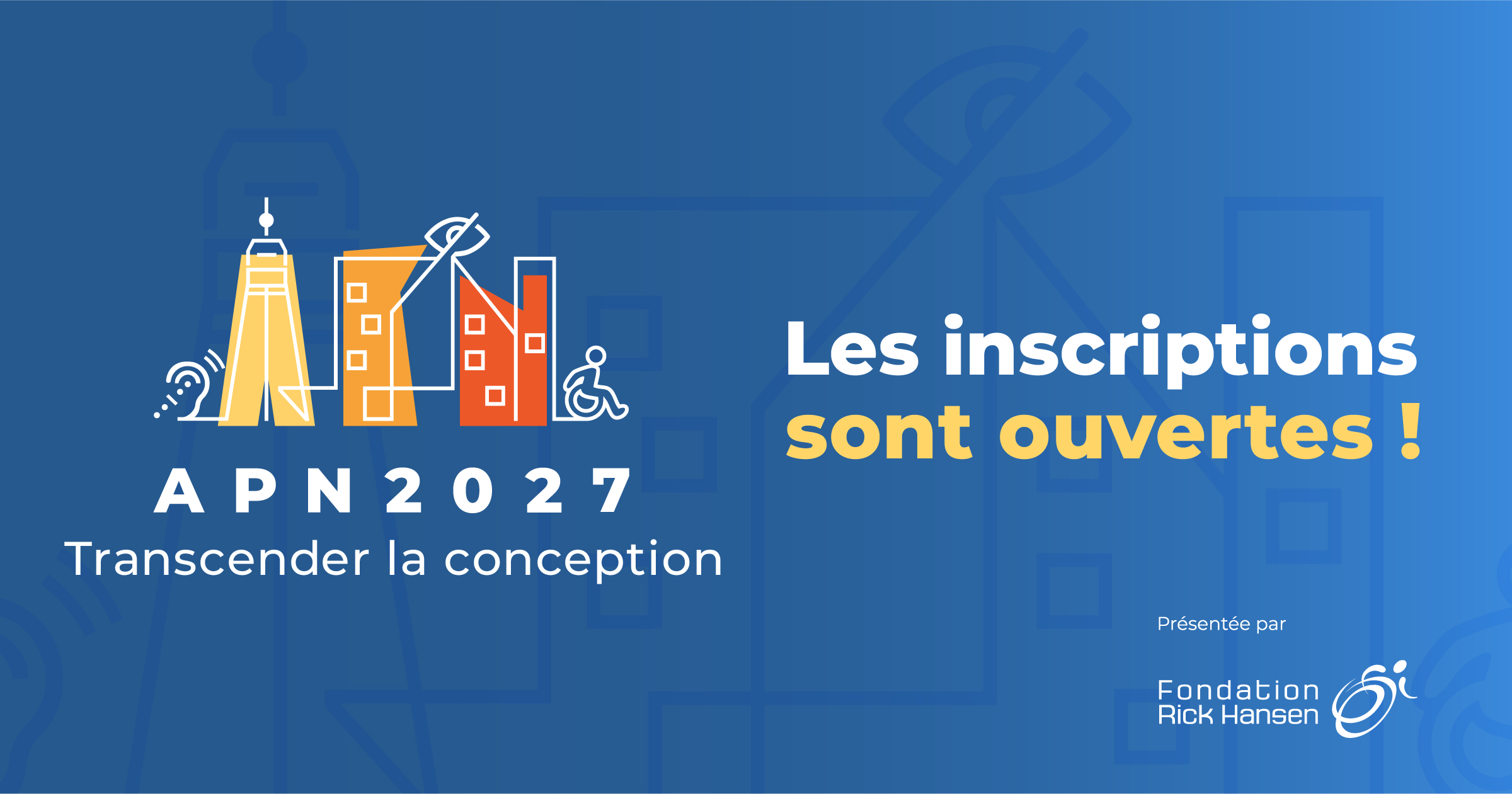 Les inscriptions sont ouvertes!