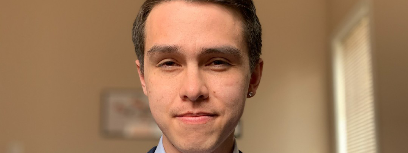 Smiling young man