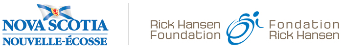 Nova Scotia logo, Rick Hansen Foundation Logo