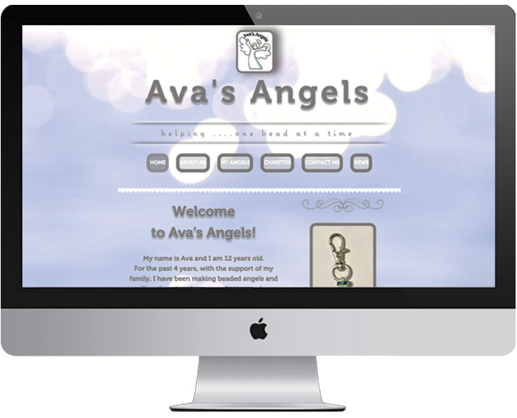 Ava's Angels website 