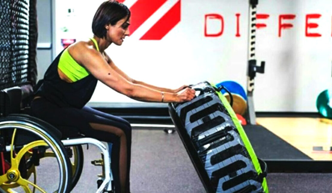 Photo of Bean Gill exercising by Gurneet Chahal, CBC News Edmonton