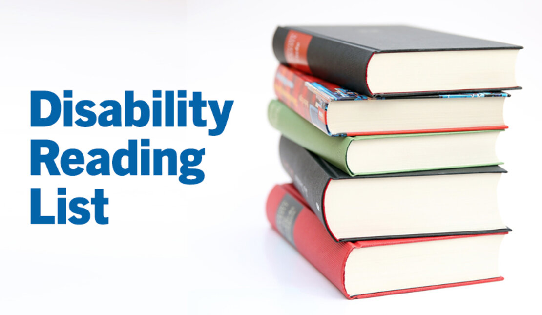 Text Graphic Says: Disability Reading List