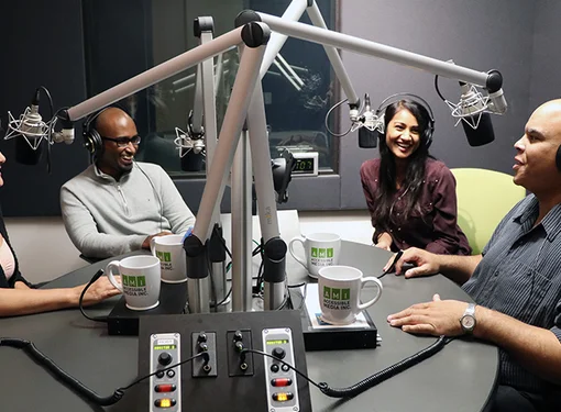 Radio conversation at Accessible Media inc. about disability representation and inclusion in Canadian media