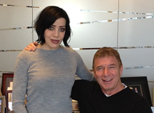 Photo of Bif Naked and Rick Hansen 