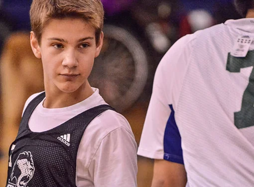 Photo of RHF Ambassador, Ben Hagkull during sports game