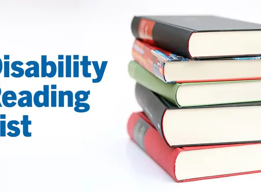 Text Graphic Says: Disability Reading List