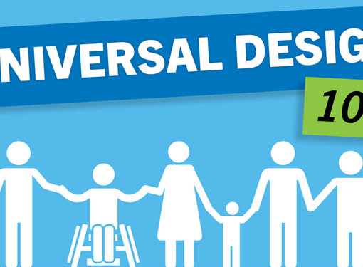 Text Graphic Says: Universal Design 101