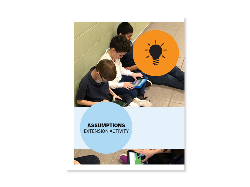 Assumptions Extension Activity (Grades 3-5)