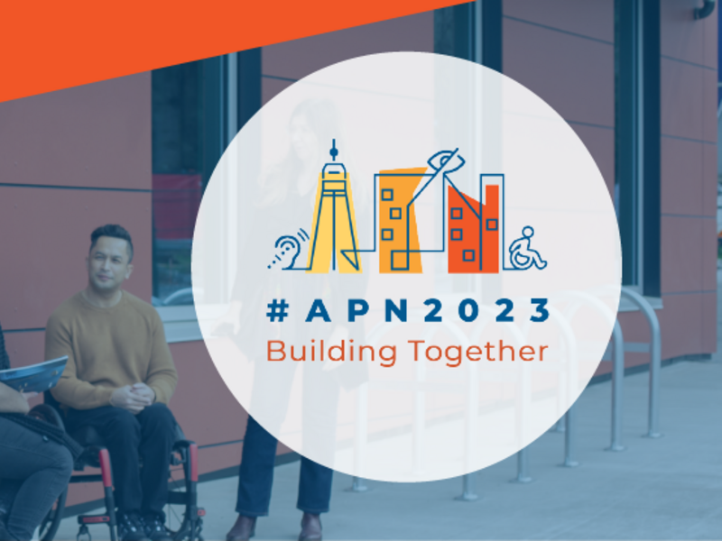 #APN2023: Building Together logo