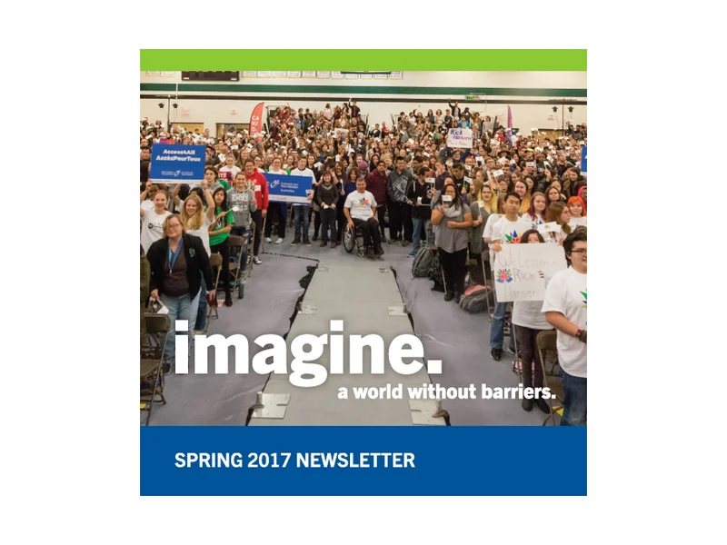 Rick Hansen Foundation Spring 2017 Newsletter