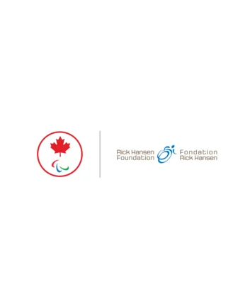 Canadian Paralympic Committee and Rick Hansen Foundation logo