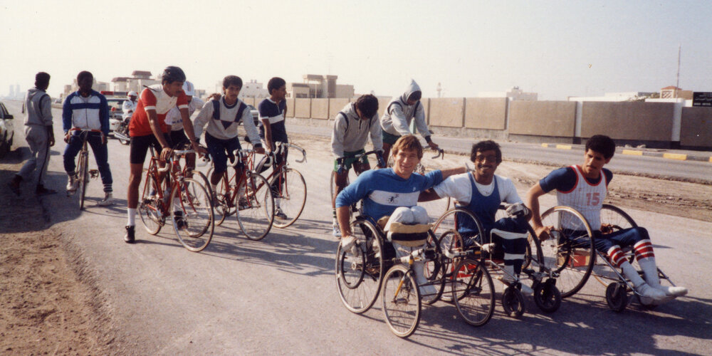 Muhammad Assam & Hassan Jassan Manama Cycling Sports Club, Bahrain - cycled with Rick on Dec 10th from start to finish that day.